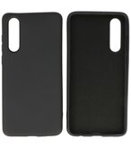 Fashion Backcover Telefoonhoesje voor Huawei P30 - Zwart