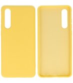 Fashion Backcover Telefoonhoesje voor Huawei P30 - Geel