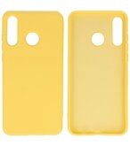 Fashion Backcover Telefoonhoesje voor Huawei P30 Lite - Geel