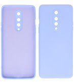 2.0mm Dikke Fashion Telefoonhoesje Backcover - Siliconen Hoesje - OnePlus 8 - Paars