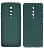 2.0mm Dikke Fashion Telefoonhoesje Backcover - Siliconen Hoesje - OnePlus 8 - Army Green