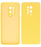 2.0mm Dikke Fashion Telefoonhoesje Backcover - Siliconen Hoesje - OnePlus 8 Pro - Geel 2.0mm Dikke Fashion Telefoonhoesje Backcover - Siliconen Hoesje - OnePlus 8 Pro - Geel