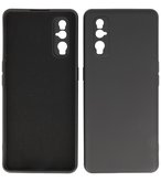 2.0mm Dikke Fashion Telefoonhoesje Backcover - Siliconen Hoesje - Oppo Find X2 - Zwart