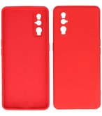 2.0mm Dikke Fashion Telefoonhoesje Backcover - Siliconen Hoesje - Oppo Find X2 - Rood