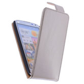 Classic Goud Hoesje voor Nokia Lumia 930 PU Leder Flip Case