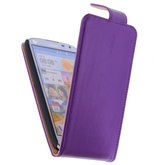 Classic Lila Hoesje voor Nokia Lumia 930 PU Leder Flip Case