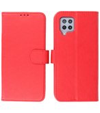 Booktype Wallet Case Telefoonhoesje voor Samsung Galaxy A42 5G - Rood