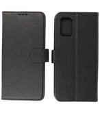 Booktype Wallet Case Telefoonhoesje voor Samsung Galaxy A02s / A03s - Zwart