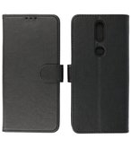 Booktype Wallet Case Telefoonhoesje voor Nokia 2.4 - Zwart