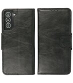 Portemonnee Wallet Case Hoesje voor Samsung Galaxy S21 Plus - Zwart