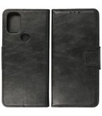 Portemonnee Wallet Case Hoesje voor OnePlus Nord N10 5G - Zwart