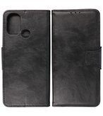 Portemonnee Wallet Case Hoesje voor OnePlus Nord N100 - Zwart