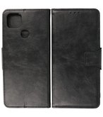 Portemonnee Wallet Case Hoesje voor Motorola Moto G9 Power (2020) - Zwart