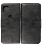 Portemonnee Wallet Case Hoesje voor Motorola Moto G 5G - Zwart