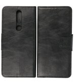 Portemonnee Wallet Case Hoesje voor Nokia 2.4 - Zwart