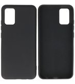 2.0mm Dikke Fashion Backcover Telefoonhoesje voor Samsung Galaxy A02s - Zwart