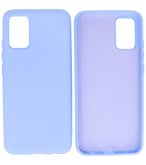 2.0mm Dikke Fashion Backcover Telefoonhoesje voor Samsung Galaxy A02s - Paars
