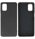 2.0mm Dikke Fashion Backcover Telefoonhoesje voor Samsung Galaxy M51 - Zwart