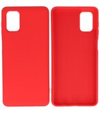 2.0mm Dikke Fashion Backcover Telefoonhoesje voor Samsung Galaxy M51 - Rood