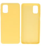 2.0mm Dikke Fashion Backcover Telefoonhoesje voor Samsung Galaxy M51 - Geel