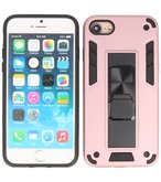 Tough Armor Hardcase Met Standfunctie Hoesje voor iPhone SE 2020 - Roze