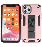 Tough Armor Hardcase Met Standfunctie Hoesje voor iPhone 11 Pro Max - Roze
