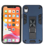 Tough Armor Hardcase Met Standfunctie Hoesje voor iPhone XR - Navy