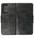 Portemonnee Wallet Case Hoesje voor OnePlus 9 - Zwart