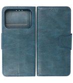 Portemonnee Wallet Case Hoesje voor Xiaomi Mi 11 Ultra - Blauw