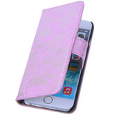 Lace Pink iPhone 5 5s Book/Wallet Case/Cover