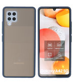 Kleurcombinatie Hard Case voor Samsung Galaxy A42 5G - Blauw