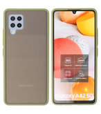 Kleurcombinatie Hard Case voor Samsung Galaxy A42 5G - Groen