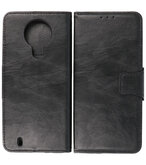 Portemonnee Wallet Case Hoesje voor Nokia 1.4 - Zwart