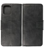 Portemonnee Wallet Case Hoesje voor Motorola Moto G100 - Zwart