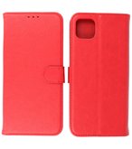 Booktype Wallet Case Telefoonhoesje voor Samsung Galaxy A22 5G - Rood