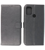 Booktype Wallet Case Telefoonhoesje voor Motorola Moto G30 - Zwart