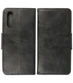 Portemonnee Wallet Case Hoesje voor Sony Xperia 10 III Zwart