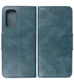 Portemonnee Wallet Case Hoesje voor OnePlus Nord N200 Blauw