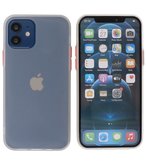 Kleurcombinatie Hard Case Hoesje voor iPhone 12 Mini Wit Kleurcombinatie Hard Case Hoesje voor iPhone 12 Mini Wit