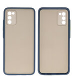 Samsung Galaxy A02S Hoesje Back Cover Telefoonhoesje Blauw