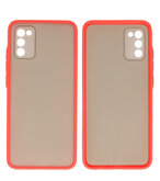 Samsung Galaxy A02S Hoesje Back Cover Telefoonhoesje Rood