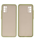 Samsung Galaxy A02S Hoesje Back Cover Telefoonhoesje Groen