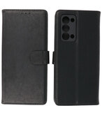 Oppo Reno 6 Pro Plus 5G Hoesje Book Case Telefoonhoesje Zwart