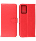 Oppo A94 5G & A95 5G Hoesje Book Case Telefoonhoesje Rood