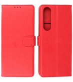 Sony Xperia 1 III Hoesje Book Case Telefoonhoesje Rood