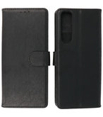 Sony Xperia 5 III Hoesje Book Case Telefoonhoesje Zwart