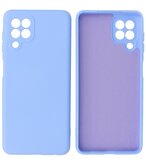 Samsung Galaxy A22 4G Hoesje - Backcover Telefoonhoesje - Paars