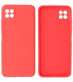 Samsung Galaxy A22 5G Hoesje - Backcover Telefoonhoesje - Rood