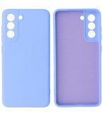 Samsung Galaxy S21 FE Hoesje - Backcover Telefoonhoesje - Paars