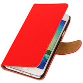 Rood Hoesje voor HTC Desire Eye s Book/Wallet Case/Cover